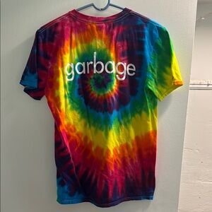 Garbage “Sex is Not the Enemy” Tie-Dye T-Shirt (Size Medium)
